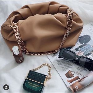 Mango chain shoulder bag
